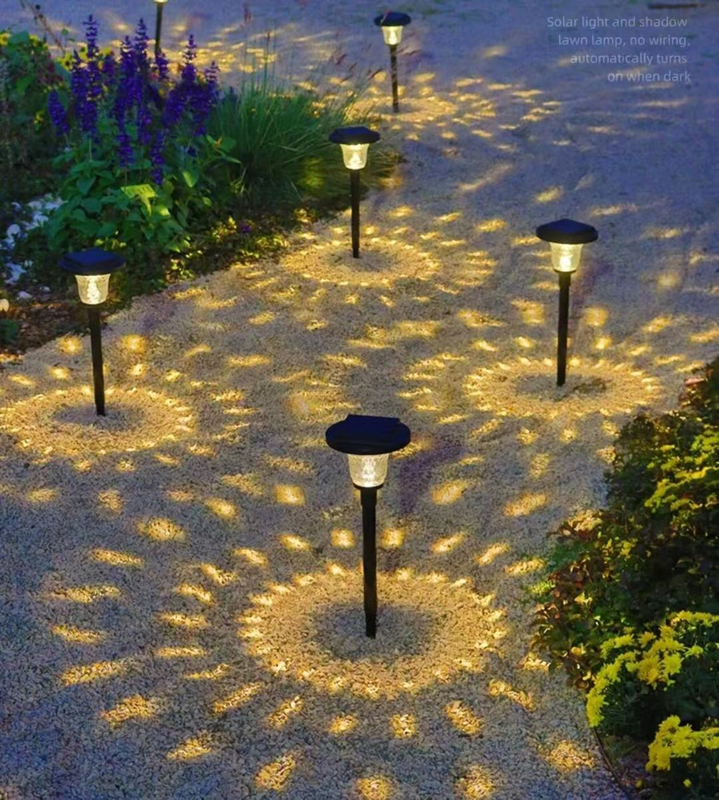 Jardin lumière solaire lampe à énergie solaire paysage éclairage étanche IP65 voie cour pelouse décoration extérieure LED