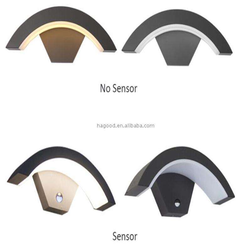 18W extérieur lampe de jardin IP65 extérieur étanche applique LED éclairage aluminium applique chaude vente couloir lumière