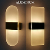 6W Acrylique Applique Murale Intérieure Applique Acrylique Led Rgb Avec BOM / Service à Guichet LED Applique Murale Marque Laser Personnalisée Lampe Acrylique Personnalisée Marchandises