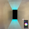 9W RGBW applique murale couleur changeante IP65 éclairage applique murale LED chevet ambiant Tuya APP WIFI contrôle fête décor intérieur
