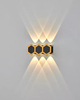Appliques murales à LED Led Honeycomb Up And Down Lampe à LED Style d'éclairage Appliques extérieures modernes