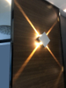 12W LED Intérieur Applique Décoration Lumière Croix Applique Blanc Chaud / Blanc Froid Lumière Chambre Salon TV Applique Ronde Applique