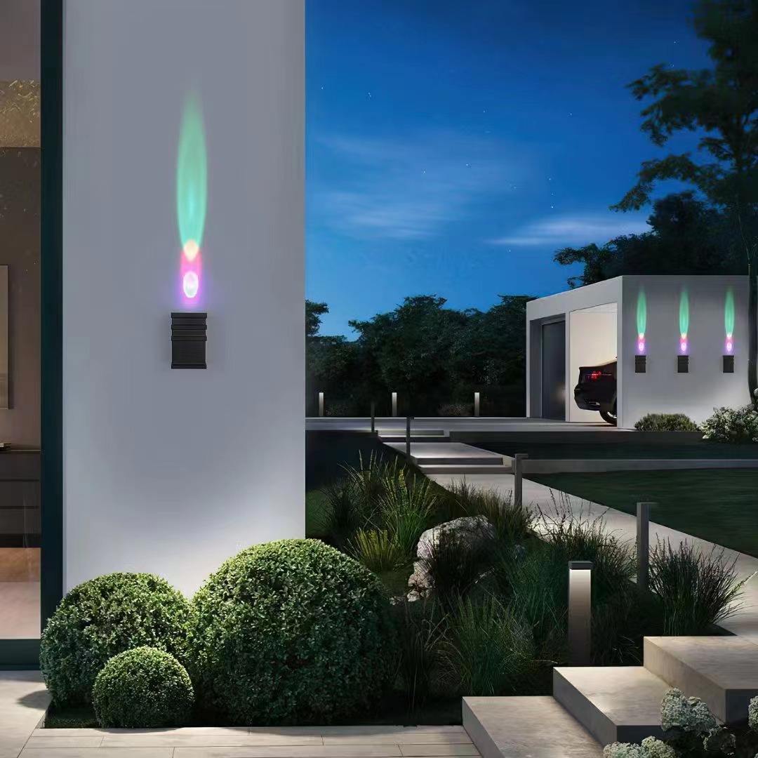 Applique murale LED de haute qualité extérieure décoration d'hôtel de lampe de jardin étanche IP65 avec prix d'usine