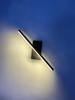 Appliques murales LED modernes 330 rotatif 6W AC85V-265V applique murale noir lampe allée décoration intérieure éclairage