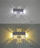 Lampe en aluminium de haute qualité 6W applique murale pour intérieur 2W papillon appliques avec télécommande veilleuse led mur de chevet 