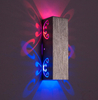Lampe en aluminium de haute qualité 6W applique murale pour intérieur 2W papillon appliques avec télécommande veilleuse led mur de chevet 