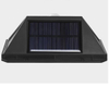 Meilleur escalier de jardin extérieur arrière-cour étanche IP67 énergie solaire 4 côtés éclairage applique murale 100LED capteur de mouvement led lumière solaire