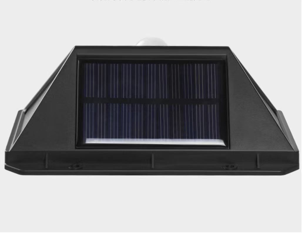 Meilleur escalier de jardin extérieur arrière-cour étanche IP67 énergie solaire 4 côtés éclairage applique murale 100LED capteur de mouvement led lumière solaire