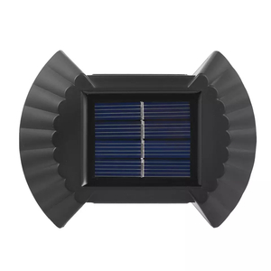 2LED 8LED Smart Solaire LED Lumière Extérieure Étanche Jardin Lumière Solaire Alimenté Mur Lampes Appliques Décor LED Jardin Lampe Solaire