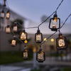1M 10LED LED Guirlande Lumineuse Fée Boule Lumières LED Camping En Plein Air Chaîne Festival Vacances En Plein Air Décor Batterie Lampe De Noël