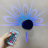 Nouveau 3W RGB avec contrôleur à distance tactile coloré appliques nordiques éclairage pour fête maison chambre