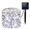 Guirlande solaire guirlande lumineuse 200m lumières de Noël étanche guirlande extérieure lampe à énergie solaire noël pour la décoration de jardin.