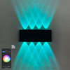 Le plus récent Tuya 9W/12W applique murale lumière App contrôle éclairage extérieur intelligent acrylique applique murale Led appliques murales intelligentes applique