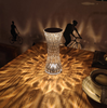 16 Couleur Veilleuse Dimmable Lampe de Bureau Led Lampe de Table Shinning Touch RVB avec Télécommande Lampe Cristal Charge LED Lampe de Bureau Projecteur Romantique 