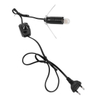 US AU UK EU à E14 E27 Cordon d'alimentation Base à vis Support de lampe Pendentif LED Tête de lumière avec interrupteur 303 Câble d'extension 1.8m Prise d'ampoule