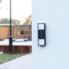 6LED applique solaire IP65 extérieur étanche cour lumière jardin villa extérieur mur lavage lampe applique murale