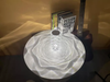 Lampe de bureau romantique Lampe de bureau d'hôtel Lampe de bureau chaude Touch Rose RVB Télécommande Lampe de table Cristal Charge LED Bande Rose Lampe Romantique 16 Couleur Veilleuse