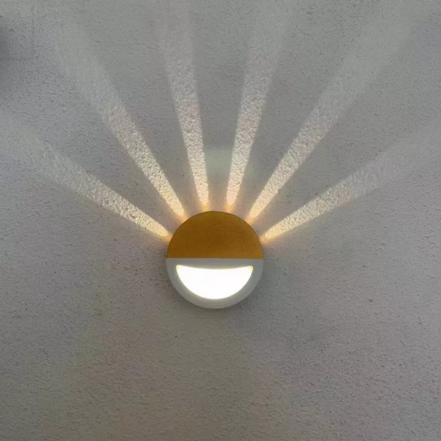 La lumière ronde créative moderne d'étoile a mené l'éclairage d'applique d'intérieur de lampe de mur