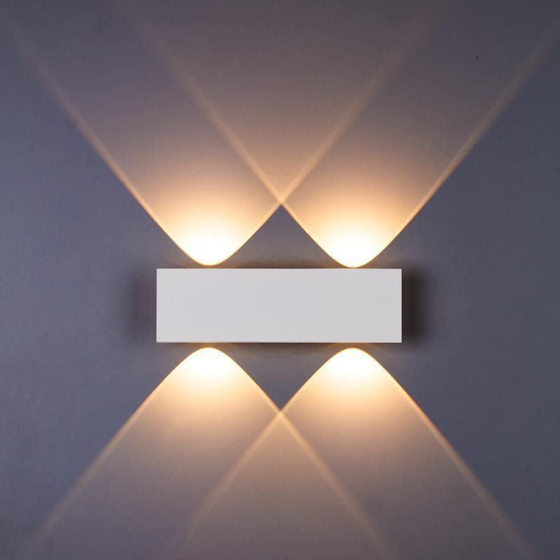 Moderne intérieur LED applique murale lampe de chevet salon maison éclairage couloir allée décoration aluminium lumière AC85-265V