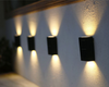 Applique murale solaire lampe intelligente applique murale étanche extérieure haut et bas applique murale escalier applique solaire veilleuse