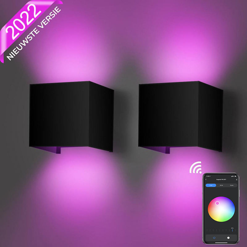 Tuya Smart Led Lampe WiFi Dimmable RGBW 9W APP Contrôle Alexa Compatible Extérieur Étanche Google Home Downlight