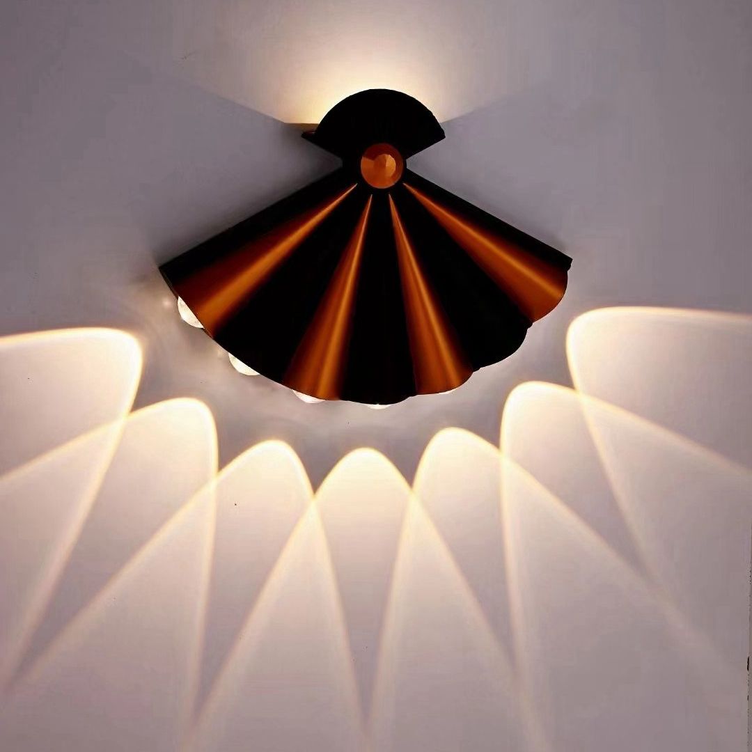 Éclairage extérieur mur LED lampe étanche IP65 AC85-265V aluminium pour jardin rue salon chambre porche lumière