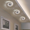 Applique murale de plafond poreuse Rgb LED montée au plafond avec télécommande pour la cour d'applique de lumière de barre de restaurant d'intérieur