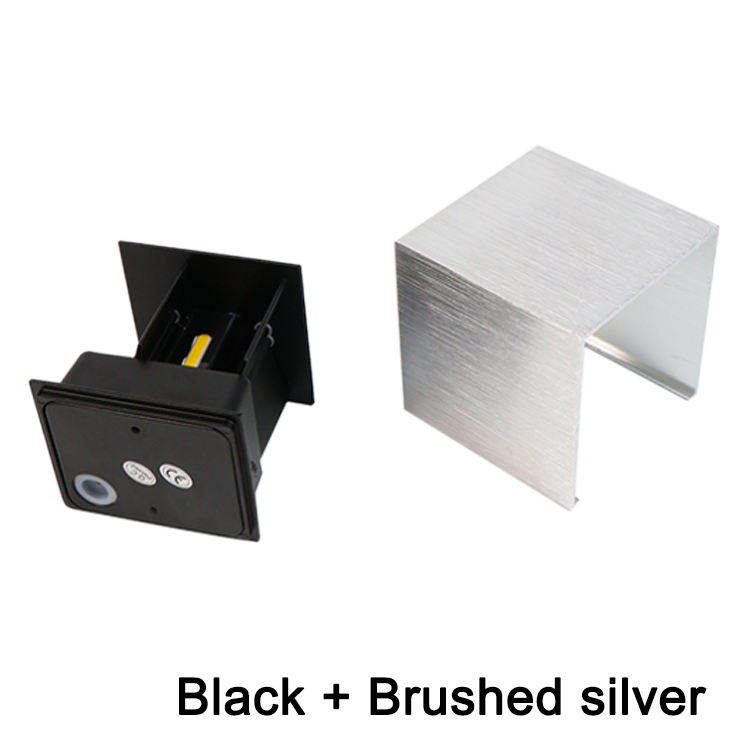 IP65 étanche 6W intérieur extérieur mur LED lampe moderne en aluminium réglable Surface monté Cube LED jardin porche maison applique murale