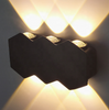 Moderne mur LED lumière haut et bas éclairage Cube applique lampe luminaire montage intérieur extérieur maison chambre chambre hôtel éclairage décoration