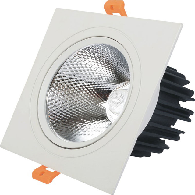 Les doubles têtes ont mené la lumière de tache de plafond de Downlight LED Downlight intégré 10W 14W 20W 24W Downlight