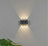 Nouveau Design moderne mur LED lampe étanche extérieur Patio jardin lampe salon chambre fond applique murale