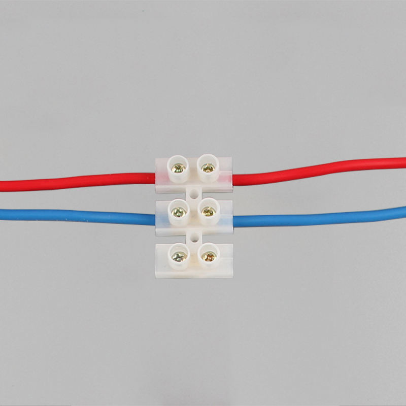 Bornier à 3 chiffres 10A connecteur à vis sans soudure connecteur rapide ignifuge adapté aux équipements d'accessoires