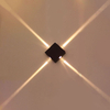 Haute qualité 4W carré Led croix étoile applique murale applique intérieure éclairage astuce lumière avec prix d'usine
