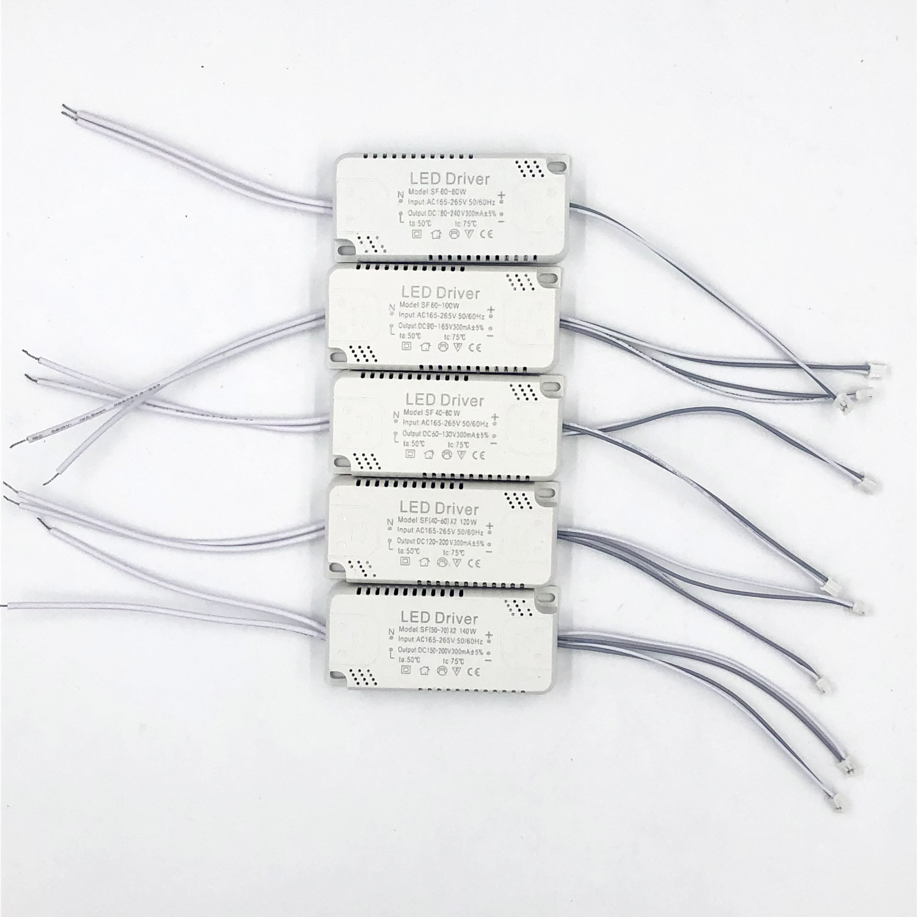 Adaptateur d'alimentation de pilote de LED 8-120W pour ampoule de remplacement de plafonnier à transformateur non isolant AC220V 