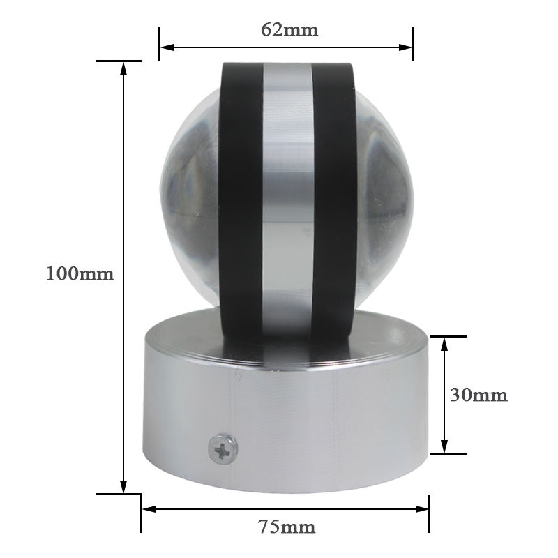 Moderne Mur Led Lampe Intérieur Escalier Luminaire Chevet Loft Salon Up Down Maison Couloir Lampada 6 W Appliques Murales