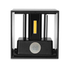 Cube Motion Sensor Haute Qualité LED Applique Murale 12W Blanc Réglable Extérieure IP65 Étanche Pour Intérieur Salon