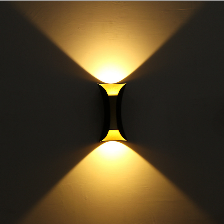 Moderne mur LED lumière vers le bas éclairage longue applique lampe luminaire montage intérieur extérieur maison chambre chambre hôtel éclairage décoration