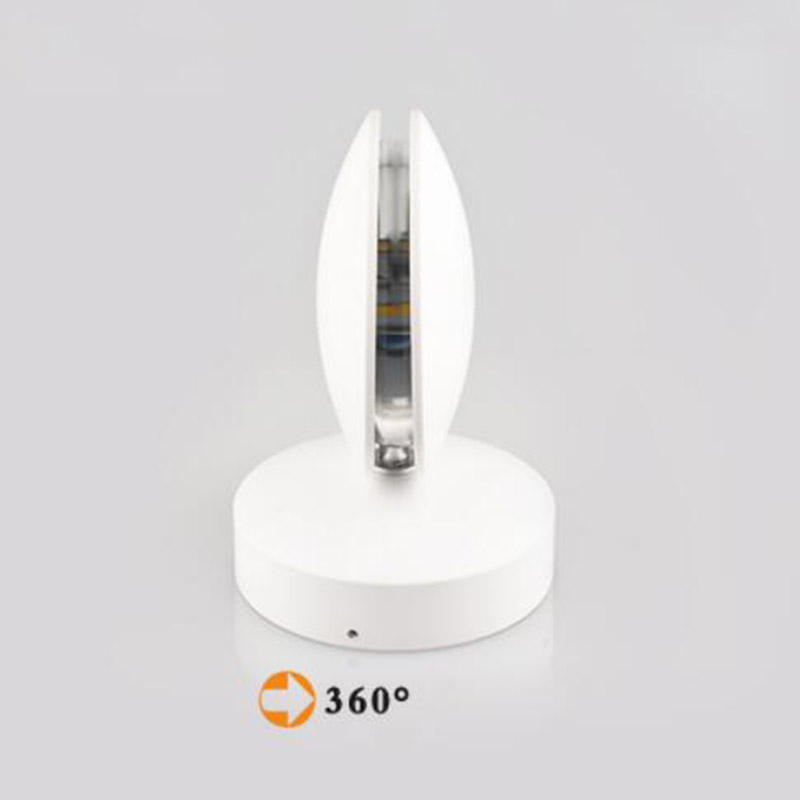 Lampe extérieure étanche créative 360 ​​degrés ligne de rayon couloir lumineux allée lampe de tache décorative