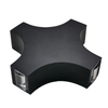 Veilleuse de chevet à faisceau croisé 4W Décoration industrielle RGB led applique murale jardin salle de bain IP65 up down lights