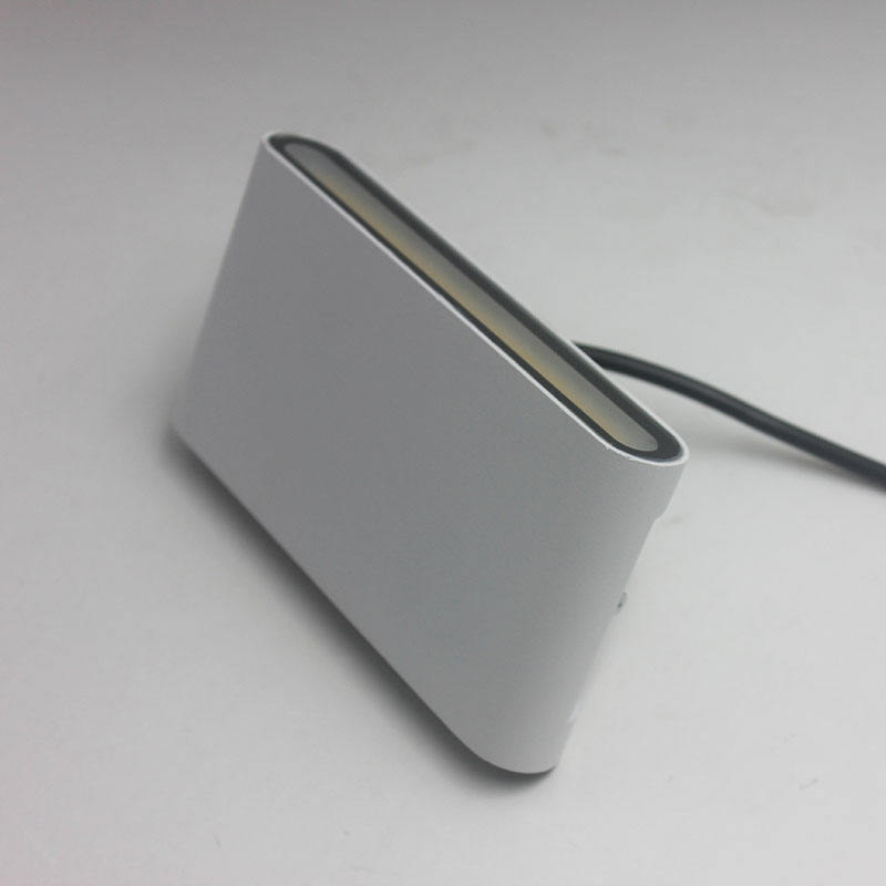 12W blanc Simple haut et bas applique murale carré lumière extérieure pour jardin de haute qualité avec éclairage de prix d'usine
