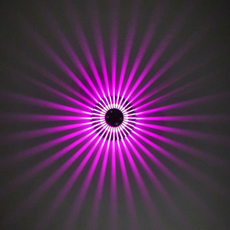 Applique murale Led colorée de haute qualité chevet chambre applique murale intérieure prix usine applique murale Led colorée