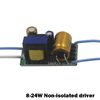 Pilote LED Pilote de carte nue Transformateurs d'éclairage Pièces de lampe de plafond downlight à LED Entrée non isolée 220V Drive Transformateur électronique de l'industrie de la lampe 220mA Alimentation intérieure