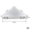 Applique murale LED Rectangle chevet applique murale escalier lumière miroir lumière applique intérieure luminaire salon décoration