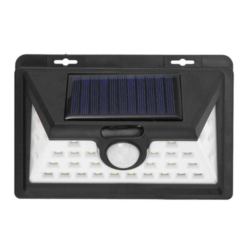 32 LED PIR capteur de mouvement solaire applique extérieure étanche jardin lumière d'urgence montage mural lumière solaire