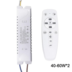 12-60W * 2 LED pilote intelligent AC170-245V 2.4G WIFI transformateurs d'éclairage d'alimentation pour lampe de contrôle de téléphone