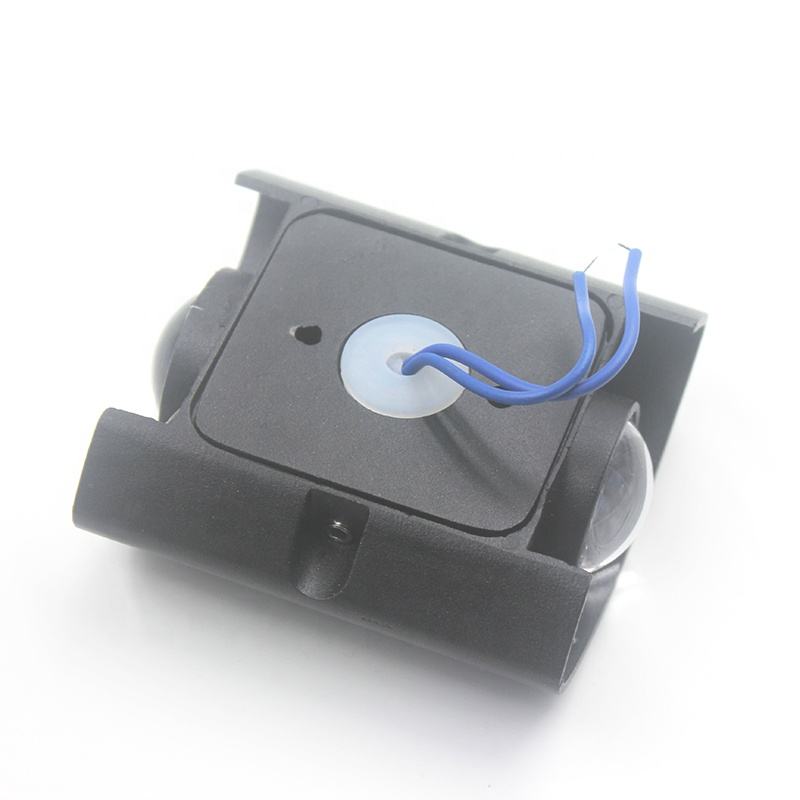 À l'extérieur réglable vers le bas étape couloir Cube cylindre jardin hôtel étanche Cob mur LED lampes 220V éclairage haut et bas