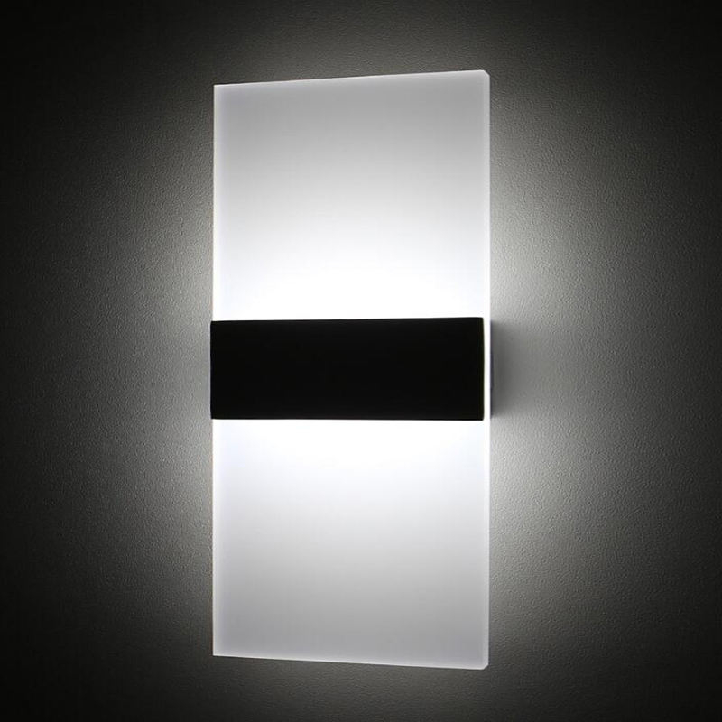 Prix ​​usine LED appliques murales acrylique intérieur moderne étape lumière vanité lumières salle de bain support mural à vendre