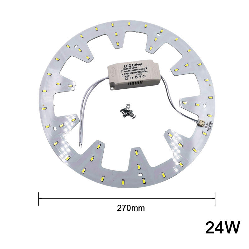 Moderne LED Plafonniers 12-24W Cuisine Source de Lumière Module AC220V Salon Économie D'énergie Plafond Éclairage Rénovation Conseil