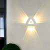 Moderne Minimaliste Triangle Forme LED Mur Lampes Style Nordique Extérieur Mur Lampes Salon 12W AC85-265V Simple Fantaisie Éclairage
