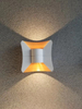 Applique murale extérieure cylindre d'éclairage haut-bas applique extérieure rajeunissement applique extérieure en forme d'arc applique murale LED étanche